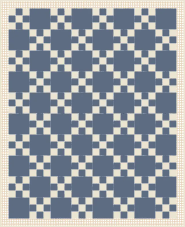 Irish Tears quilt sketch