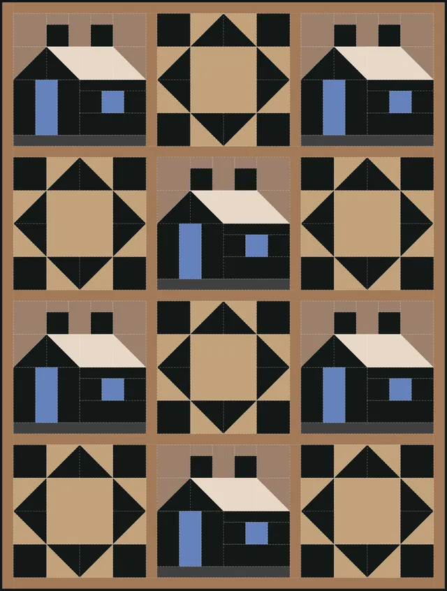 Jo quilt sketch