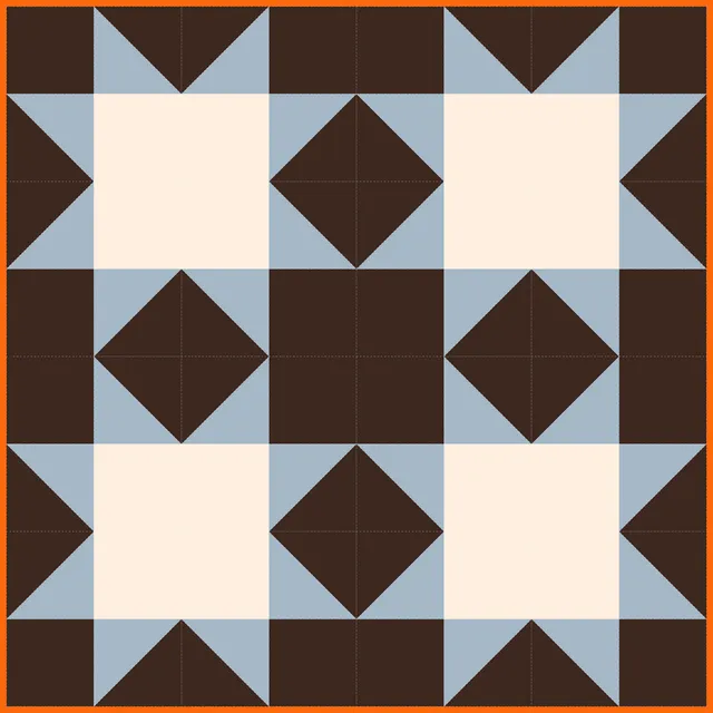 Another Log on the Fire quilt sketch